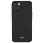 Mercedes silikoninis dėklas iPhone 13 mini – juodas