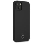 Mercedes silikoninis dėklas iPhone 13 mini – juodas