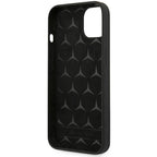 Mercedes silikoninis dėklas iPhone 13 mini – juodas
