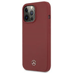 Mercedes silikoninis dėklas iPhone 13 Pro Max – raudonas
