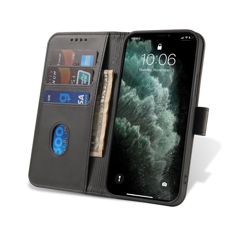 Magnet Case atverčiamas dėklas Honor Magic3 – juodas -- Honor Magic3