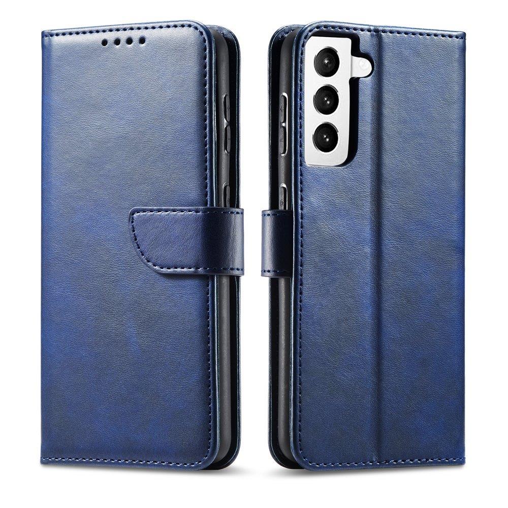 Magnet dėklas Samsung Galaxy S22+ – mėlynas, atverčiamas -- Samsung Galaxy S22+