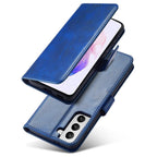 Magnet dėklas Samsung Galaxy S22+ – mėlynas, atverčiamas -- Samsung Galaxy S22+