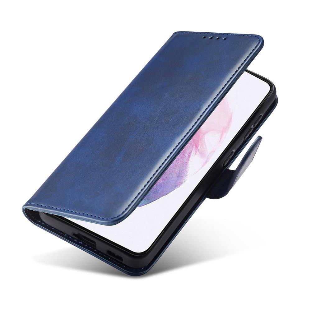 Magnet dėklas Samsung Galaxy S22+ – mėlynas, atverčiamas -- Samsung Galaxy S22+