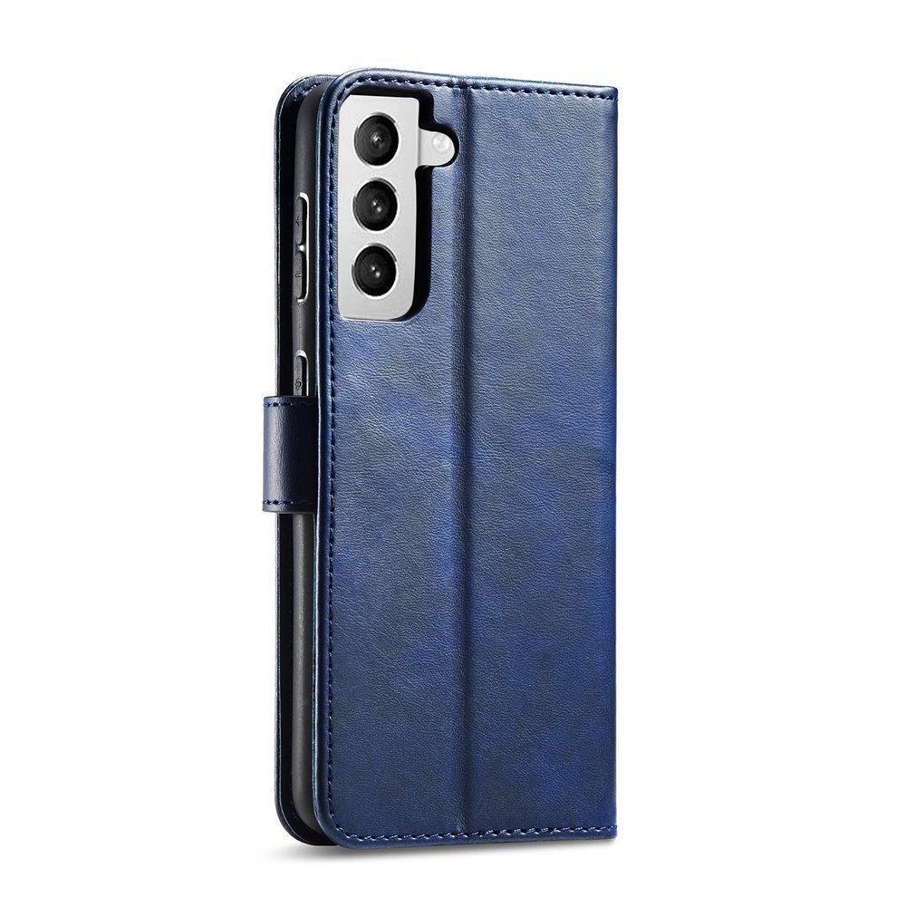Magnet dėklas Samsung Galaxy S22+ – mėlynas, atverčiamas -- Samsung Galaxy S22+