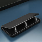 Eco Leather View Case dėklas Samsung Galaxy S22 Plus – mėlynas -- Samsung Galaxy S22+