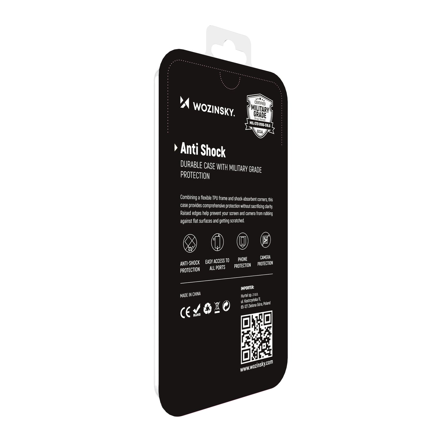 Wozinsky Anti Shock dėklas Samsung Galaxy S22+ – skaidrus -- Samsung Galaxy S22+