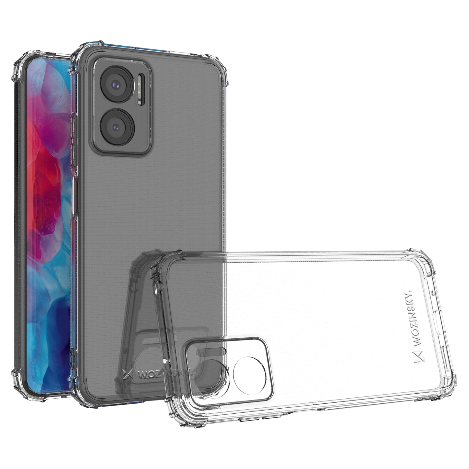 Skaidrus TPU dėklas Xiaomi Redmi 10 – Wozinsky Anti Shock -- Xiaomi Redmi 10