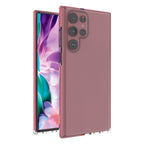 TPU dėklas Samsung Galaxy S22 Ultra – šviesiai rožinis -- Samsung Galaxy S22 Ultra