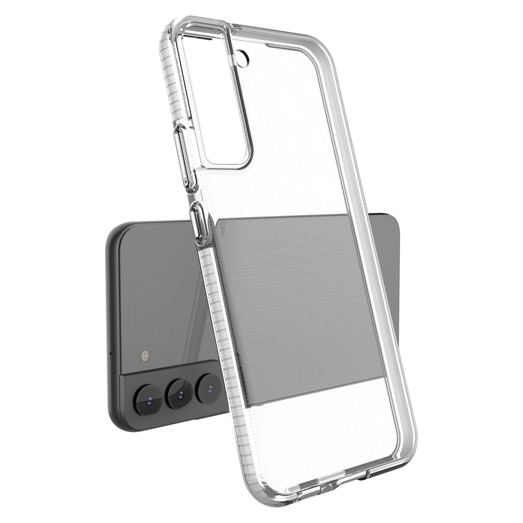 Skaidrus gelinis dėklas Samsung Galaxy S22+ – tamsiai mėlynas -- Samsung Galaxy S22+