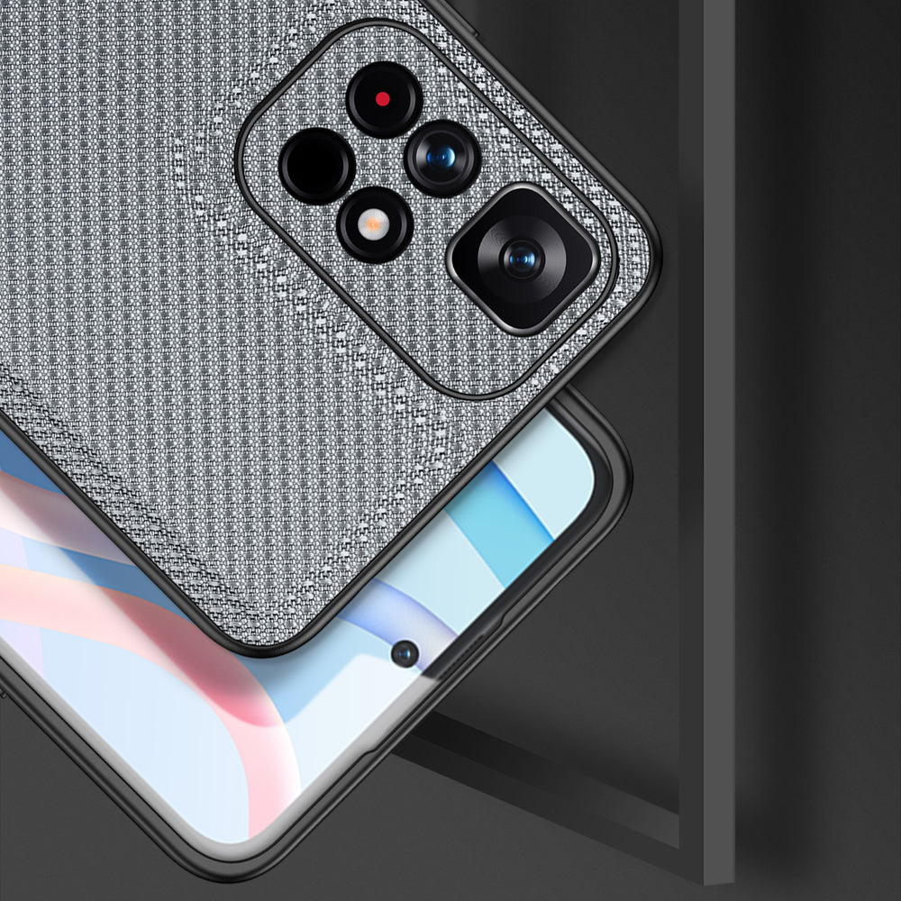 Dux Ducis Fino nailoninis dėklas Poco M4 Pro 5G – mėlynas -- Xiaomi Poco M4 Pro