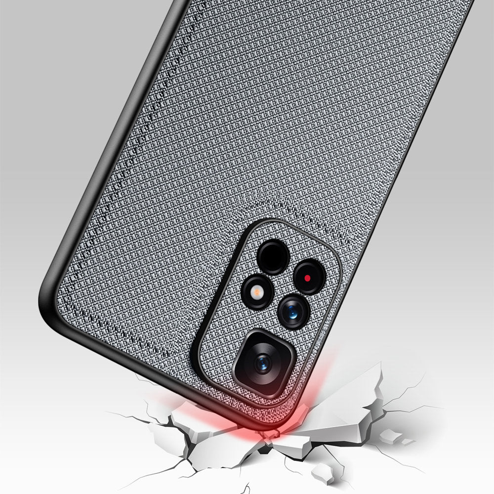Dux Ducis Fino nailoninis dėklas Poco M4 Pro 5G – mėlynas -- Xiaomi Poco M4 Pro