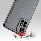 Dux Ducis Fino nailoninis dėklas Poco M4 Pro 5G – mėlynas -- Xiaomi Poco M4 Pro