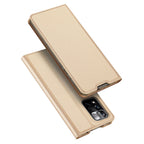Dux Ducis Skin Pro atverčiamas dėklas Poco M4 Pro 5G – auksinis -- Xiaomi Poco M4 Pro