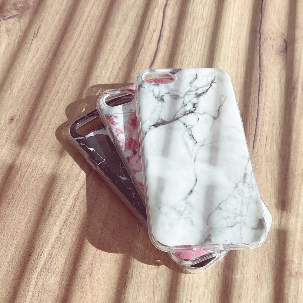 Wozinsky Marble TPU dėklas Samsung Galaxy S22+ – rožinis -- Samsung Galaxy S22+