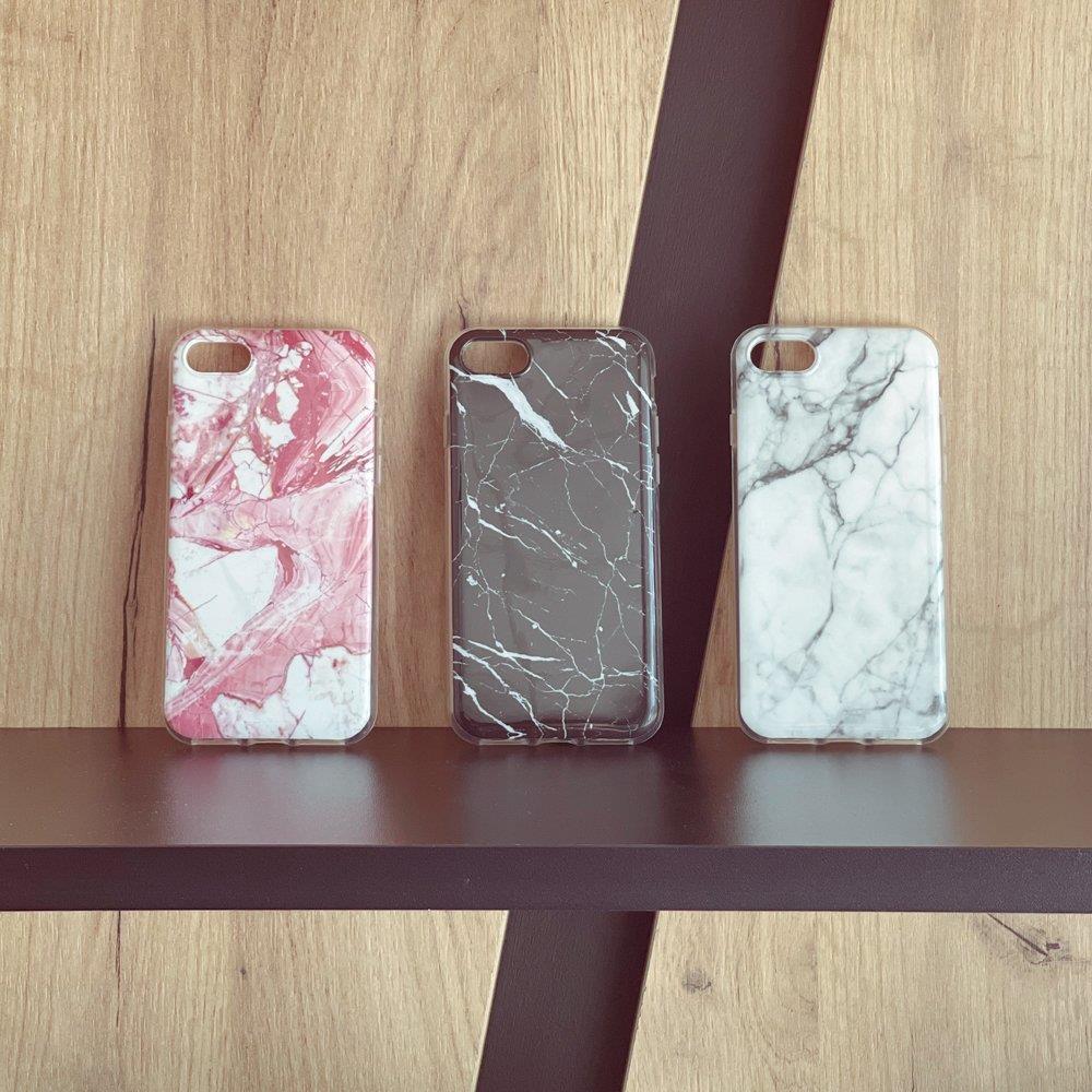 Wozinsky Marble TPU dėklas Samsung Galaxy S22+ – rožinis -- Samsung Galaxy S22+
