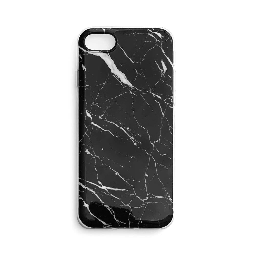 Wozinsky Marble TPU dėklas Samsung Galaxy A73 – juodas -- Samsung Galaxy A73