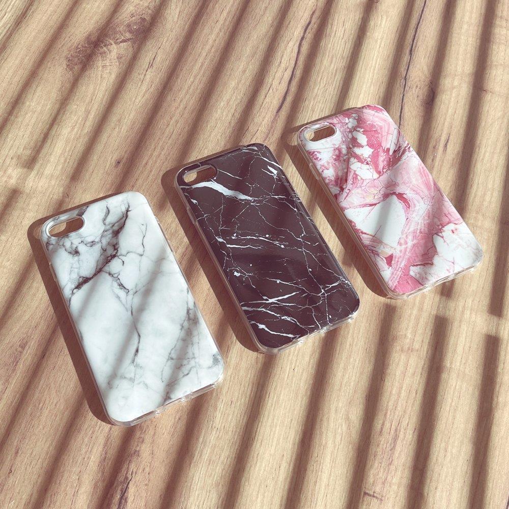 Wozinsky Marble TPU dėklas Samsung Galaxy A73 – rožinis -- Samsung Galaxy A73
