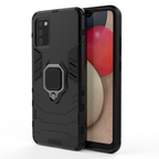 Ring Armor dėklas Samsung Galaxy A03s – juodas -- Samsung Galaxy A03s