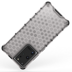 Honeycomb šarvuotas dėklas Samsung Galaxy S22 Ultra – mėlynas -- Samsung Galaxy S22 Ultra