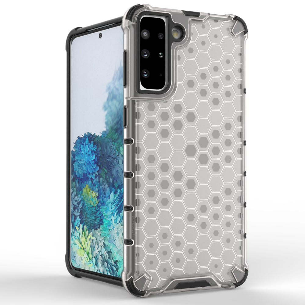Šarvuotas korio rašto dėklas Samsung Galaxy S22+ – juodas -- Samsung Galaxy S22+