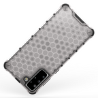 Šarvuotas korio rašto dėklas Samsung Galaxy S22+ – juodas -- Samsung Galaxy S22+