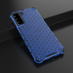 Šarvuotas „Honeycomb“ dėklas Galaxy S22+ – mėlynas -- Samsung Galaxy S22+