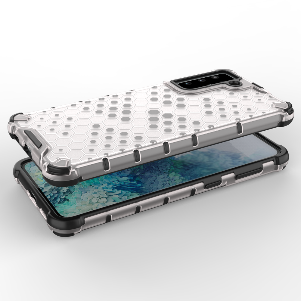 Šarvuotas „Honeycomb“ dėklas Galaxy S22+ – mėlynas -- Samsung Galaxy S22+