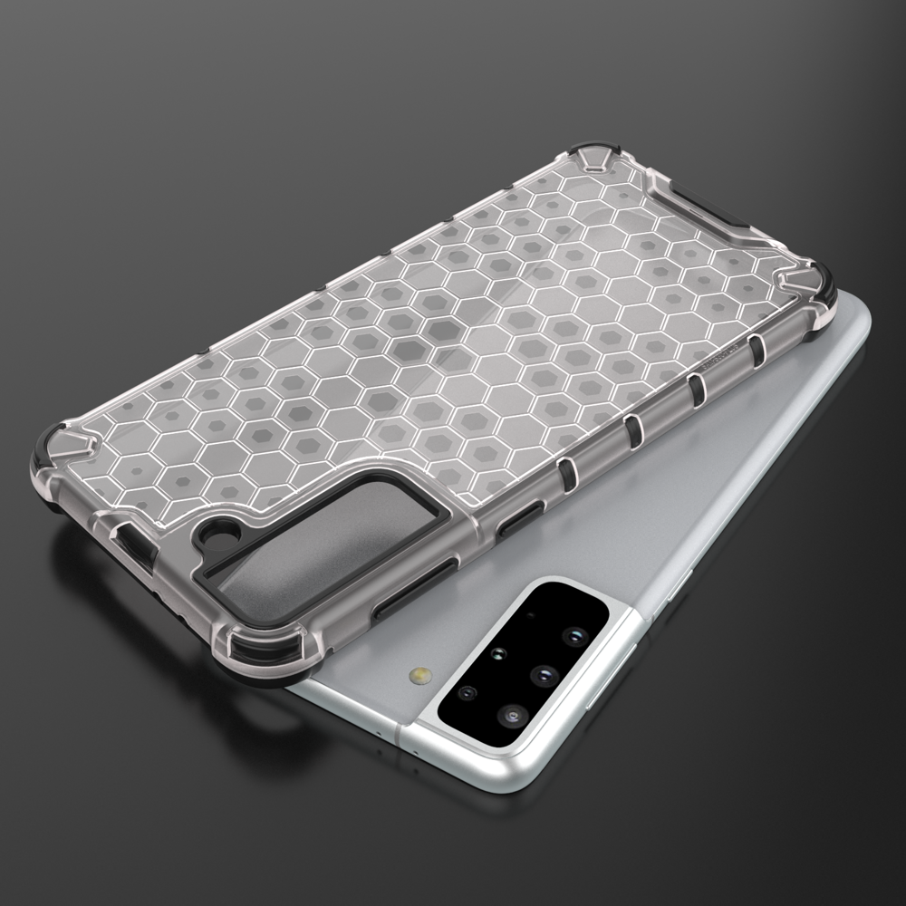 Šarvuotas „Honeycomb“ dėklas Galaxy S22+ – mėlynas -- Samsung Galaxy S22+