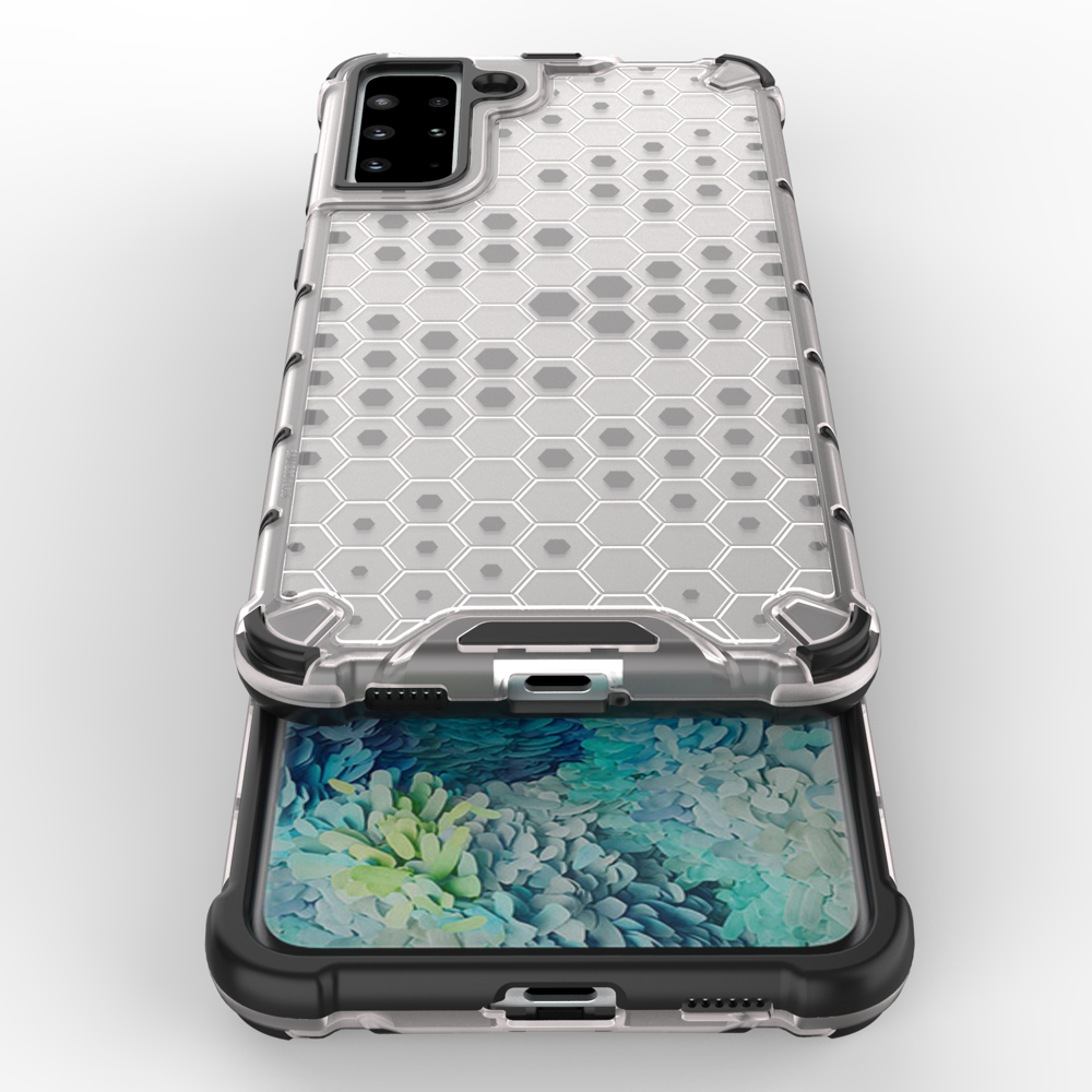 Šarvuotas „Honeycomb“ dėklas Galaxy S22+ – mėlynas -- Samsung Galaxy S22+