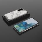 Šarvuotas „Honeycomb“ dėklas Samsung Galaxy S22+ – skaidrus -- Samsung Galaxy S22+