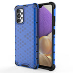 Šarvuotas dėklas Samsung Galaxy A03s – mėlynas -- Samsung Galaxy A03s