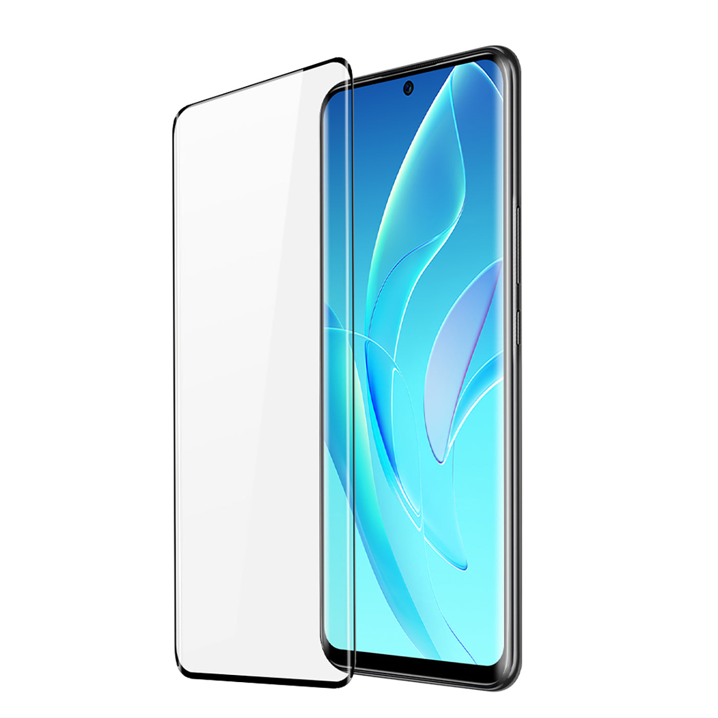 Dux Ducis 9H grūdintas stiklas Honor 60 Pro – juodas rėmelis -- Honor 60 Pro