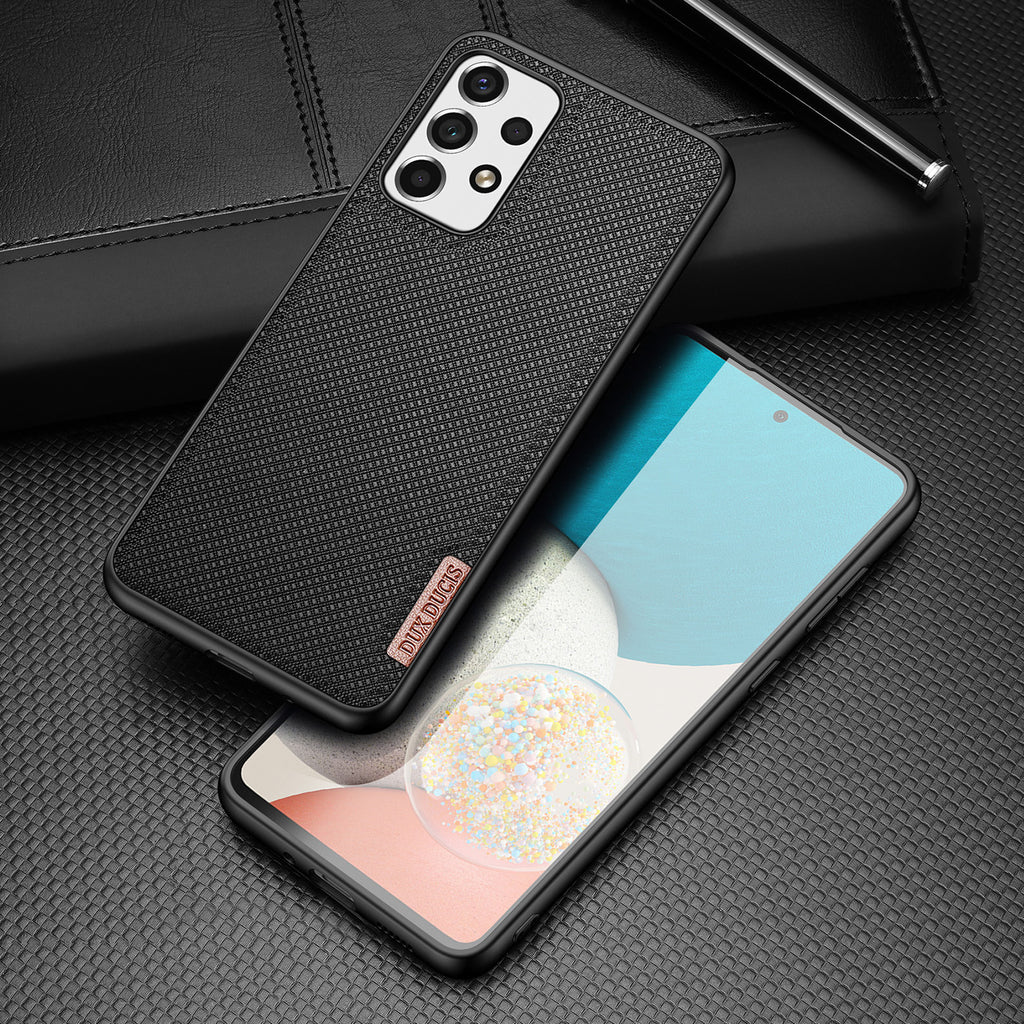 Dux Ducis Fino dėklas Samsung Galaxy A73 – juodas -- Samsung Galaxy A73