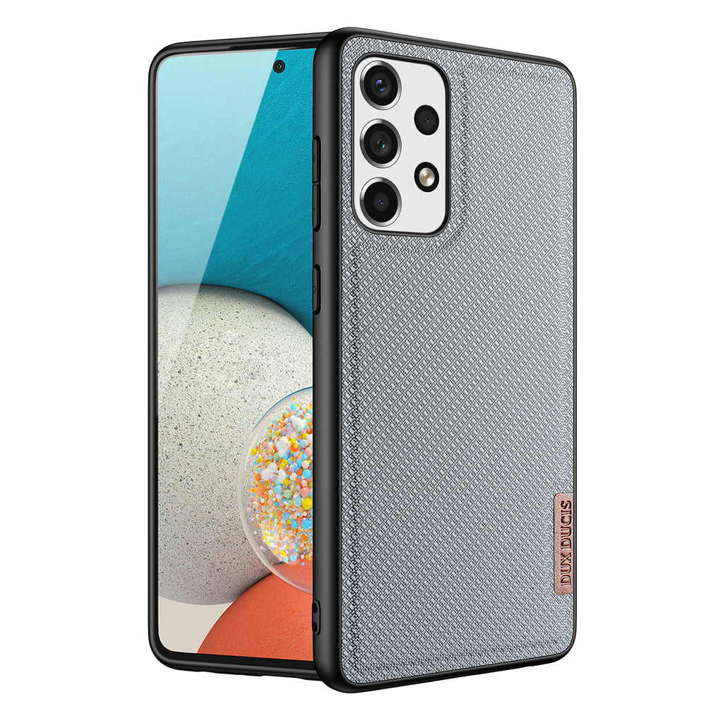 Dux Ducis Fino nailoninis dėklas Samsung Galaxy A73 – mėlynas -- Samsung Galaxy A73