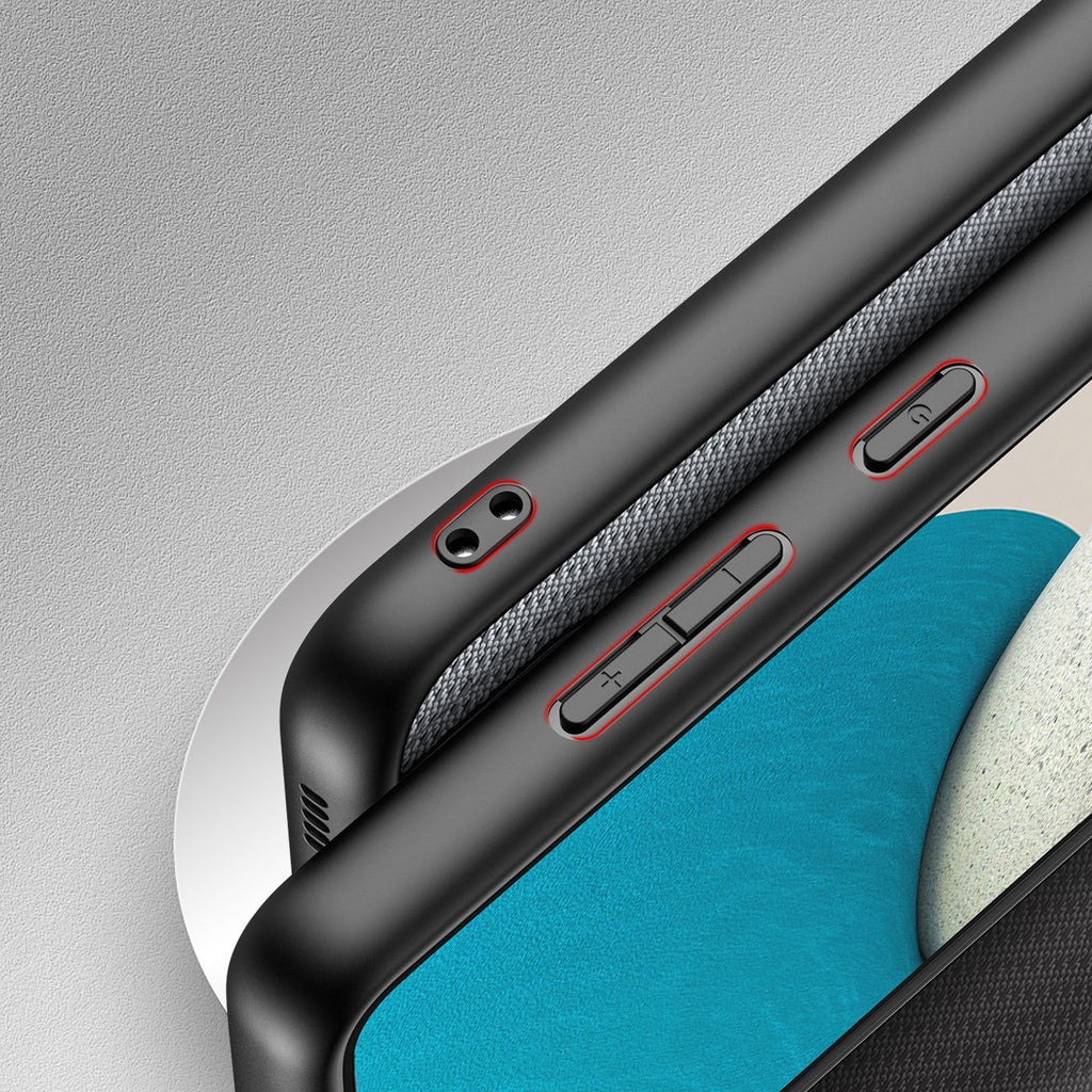 Dux Ducis Fino nailoninis dėklas Samsung Galaxy A73 – mėlynas -- Samsung Galaxy A73