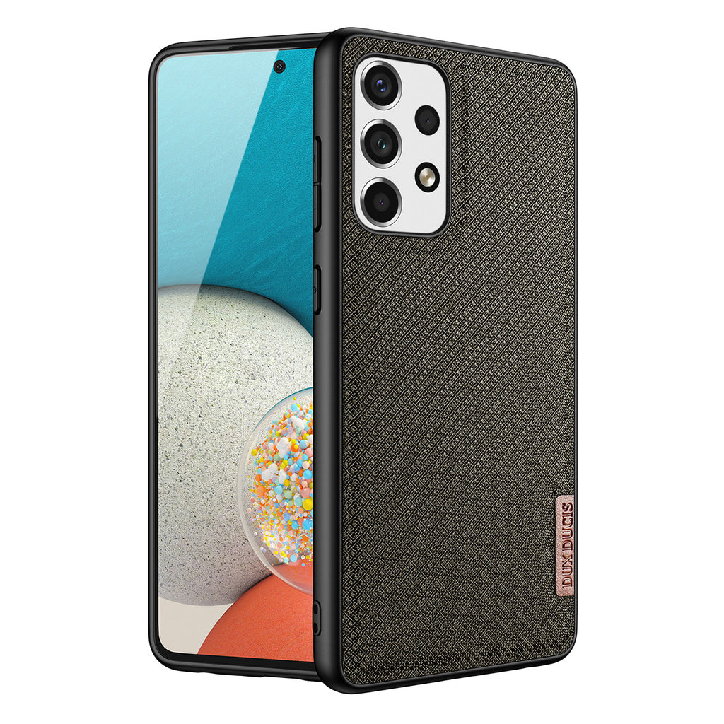 Dux Ducis Fino nailoninis dėklas Samsung Galaxy A73 – žalias -- Samsung Galaxy A73