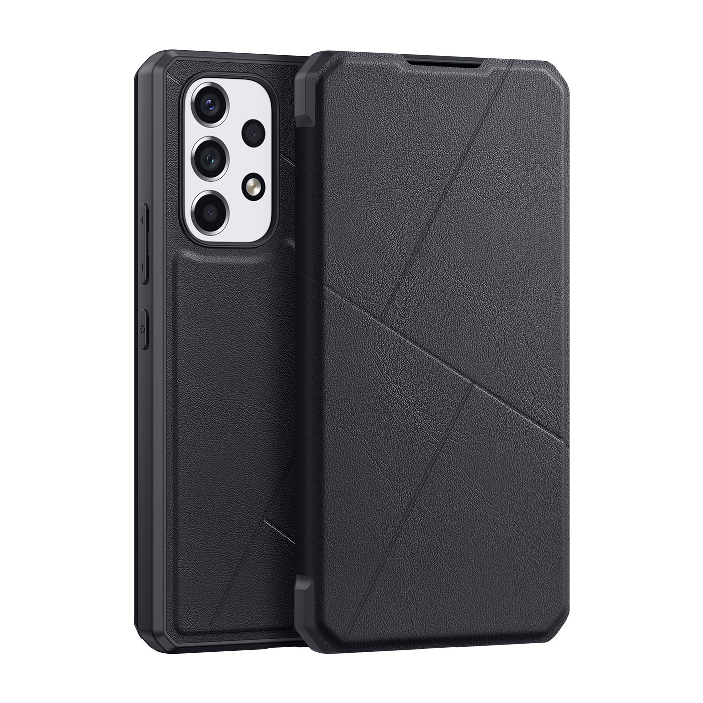 Dux Ducis Skin X dėklas Samsung Galaxy A73 – juodas -- Samsung Galaxy A73