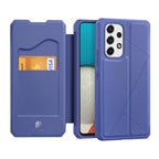 Dux Ducis Skin X atverčiamas dėklas Samsung Galaxy A73 – mėlynas -- Samsung Galaxy A73