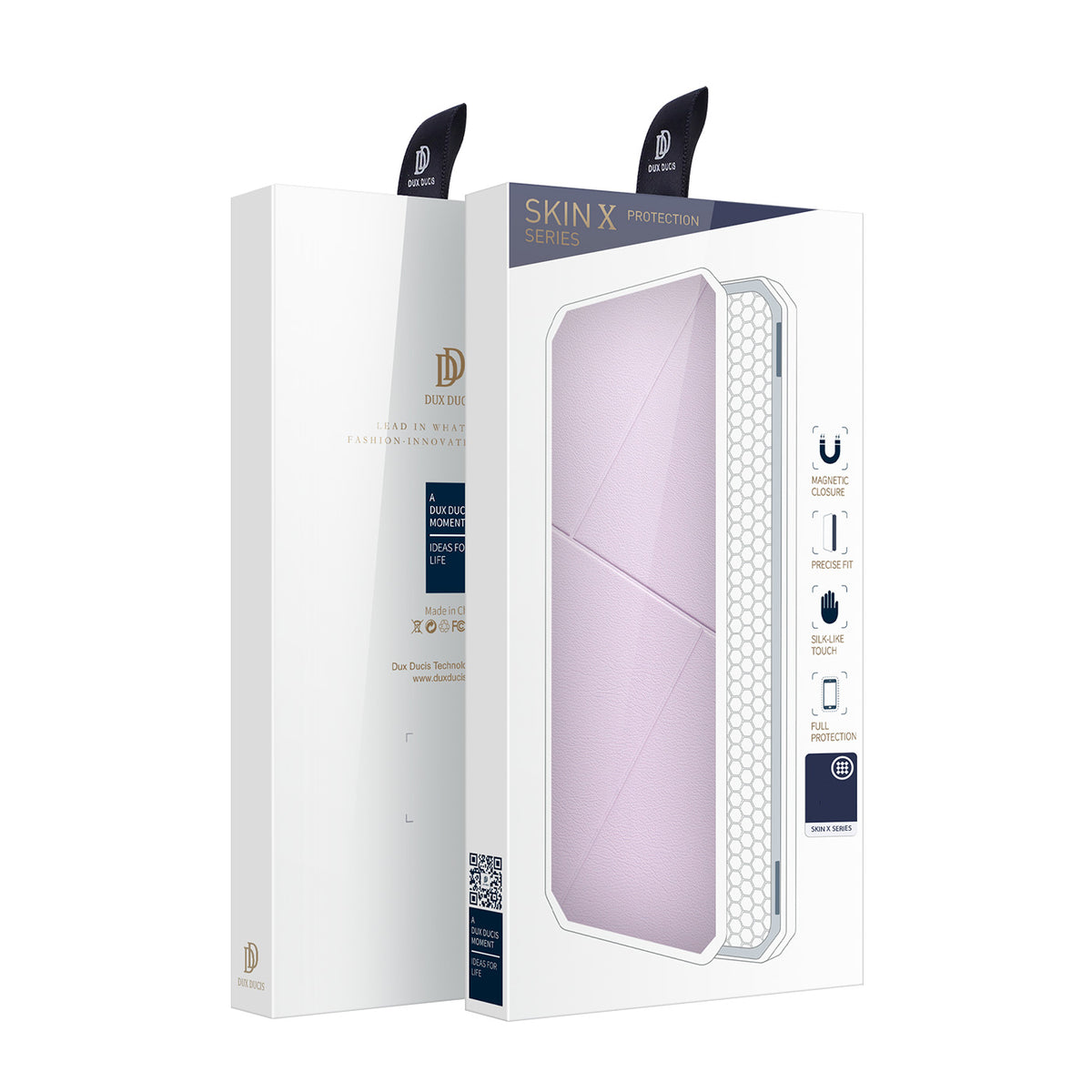 Dux Ducis Skin X dėklas Samsung Galaxy A73 – rožinis -- Samsung Galaxy A73