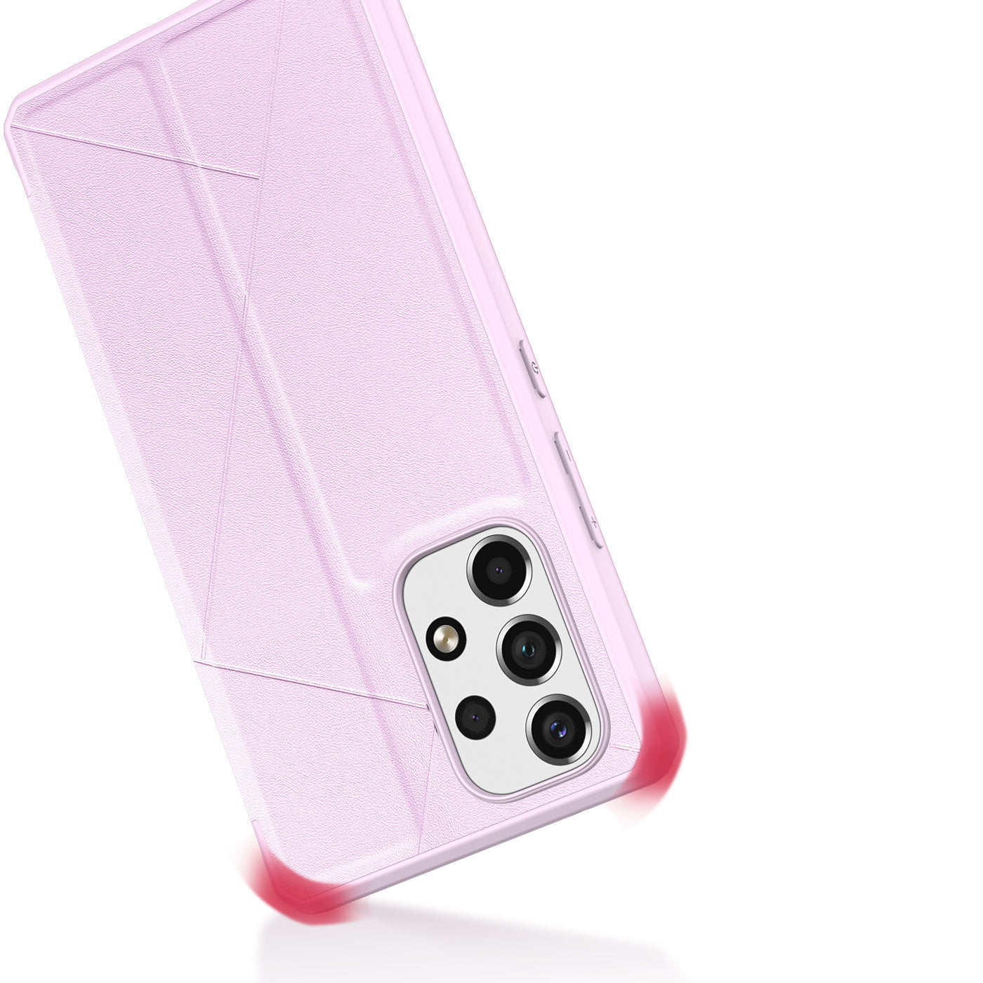 Dux Ducis Skin X dėklas Samsung Galaxy A73 – rožinis -- Samsung Galaxy A73