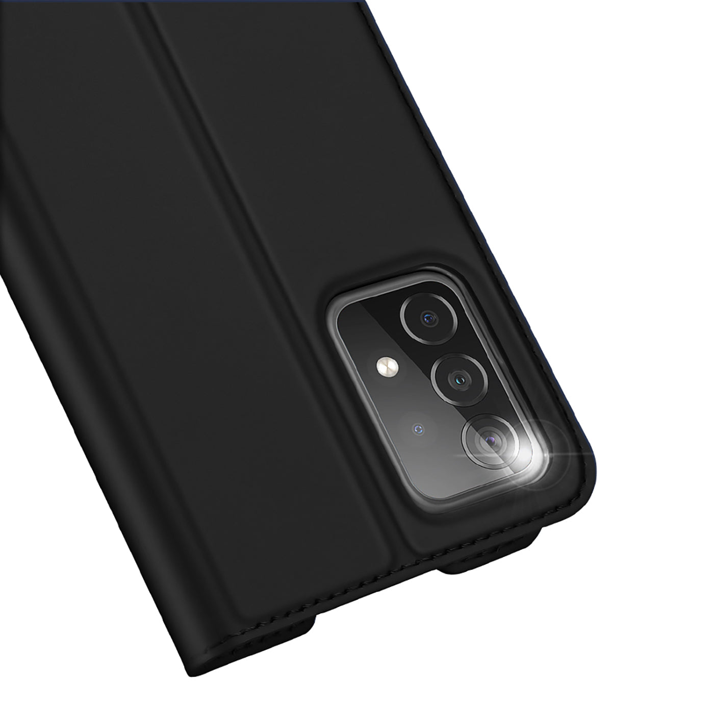 Dux Ducis Skin Pro dėklas Samsung Galaxy A73 – juodas -- Samsung Galaxy A73