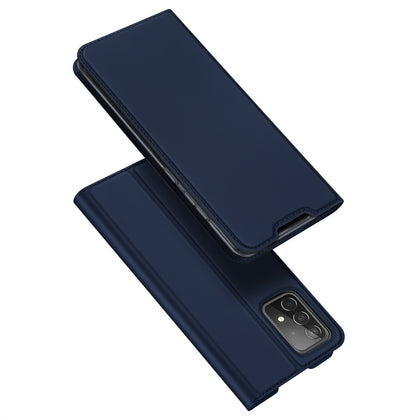 Dux Ducis Skin Pro atverčiamas dėklas Galaxy A73 – mėlynas -- Samsung Galaxy A73