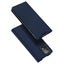 Dux Ducis Skin Pro atverčiamas dėklas Galaxy A73 – mėlynas -- Samsung Galaxy A73