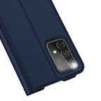 Dux Ducis Skin Pro atverčiamas dėklas Galaxy A73 – mėlynas -- Samsung Galaxy A73