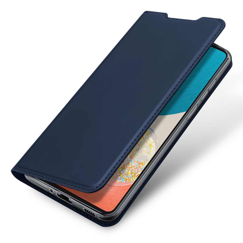 Dux Ducis Skin Pro atverčiamas dėklas Galaxy A73 – mėlynas -- Samsung Galaxy A73