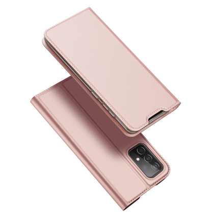 Dux Ducis Skin Pro atverčiamas dėklas Galaxy A73 – rožinis -- Samsung Galaxy A73