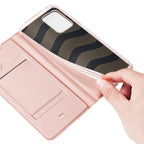 Dux Ducis Skin Pro atverčiamas dėklas Galaxy A73 – rožinis -- Samsung Galaxy A73