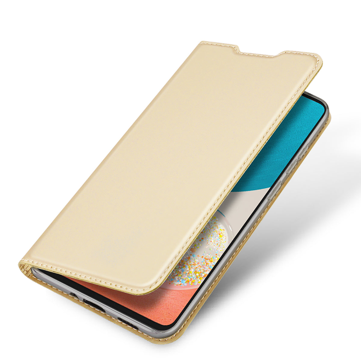 Dux Ducis Skin Pro dėklas Samsung Galaxy A73 – auksinis -- Samsung Galaxy A73