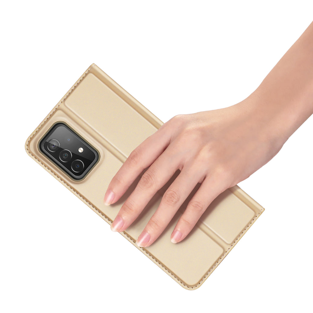 Dux Ducis Skin Pro dėklas Samsung Galaxy A73 – auksinis -- Samsung Galaxy A73